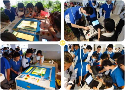 雷宇助力中國科學(xué)院深圳理工大學(xué)附屬實驗高級中學(xué)第二屆科技節(jié)活動完美收官！