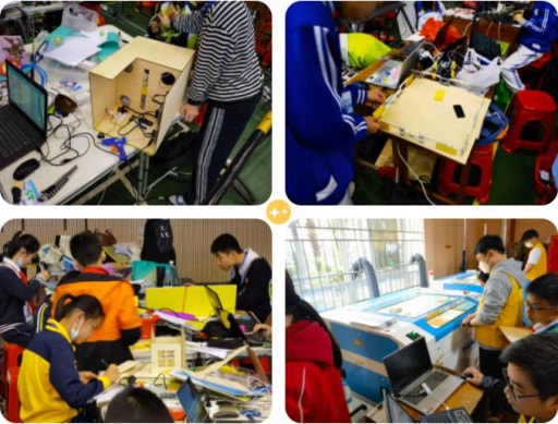 選手們認(rèn)真對待每一個(gè)作品