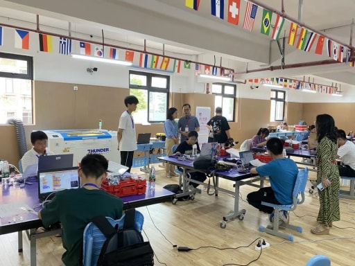 緊張有序的比賽氛圍